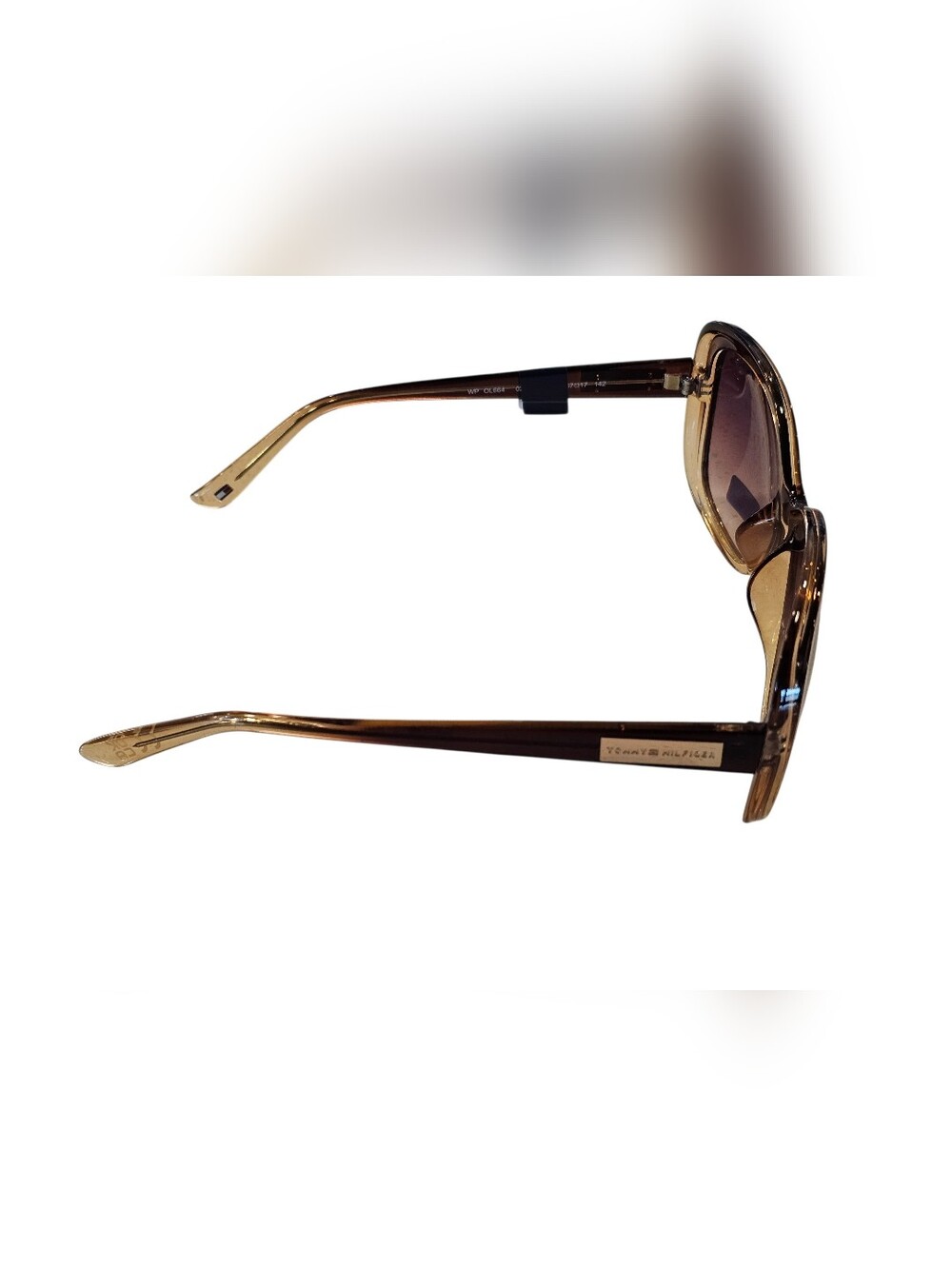 Tommy Hilfiger Women's Brown Gradient Oversized Sunglasses, New! - Picture 6 of 6